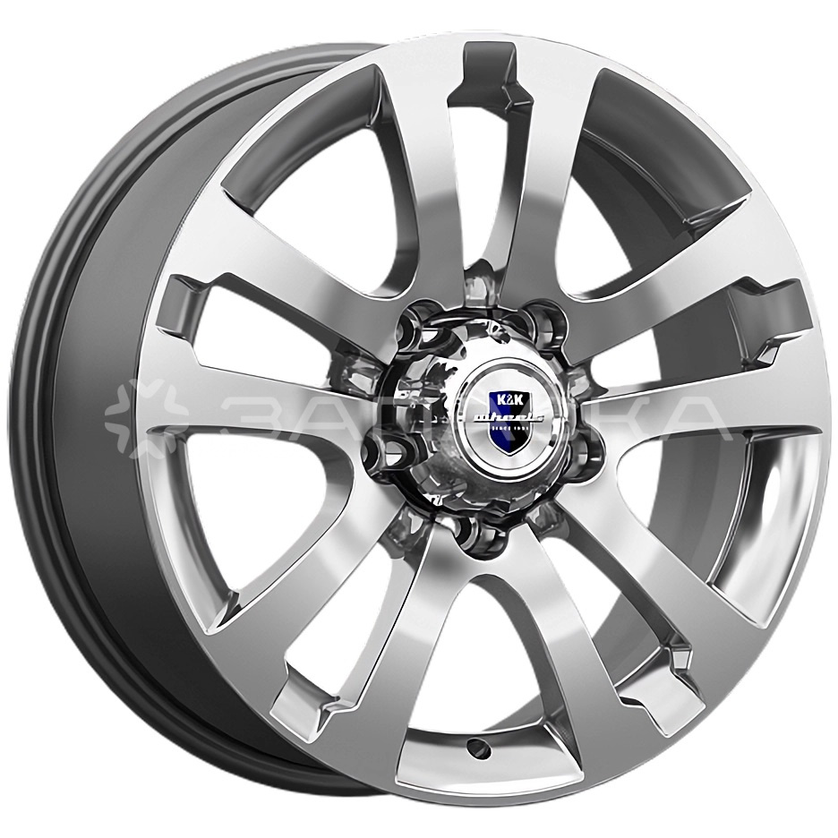 18 КиК Сахара-Patriot 7.0*18 5*139.7 ET35 D108.5 дарк платинум Сахара-Patriot