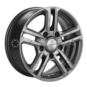 16 Khomen KHW1602 Niva 4x4 6.5*16 5*139.7 ET40 D98.5 GRAY KHW1602