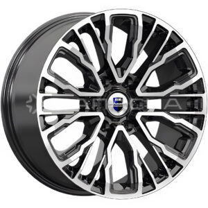 19 КиК Кортес 8.5*19 6*139.7 ET25 D106.1 алмаз черный Кортес