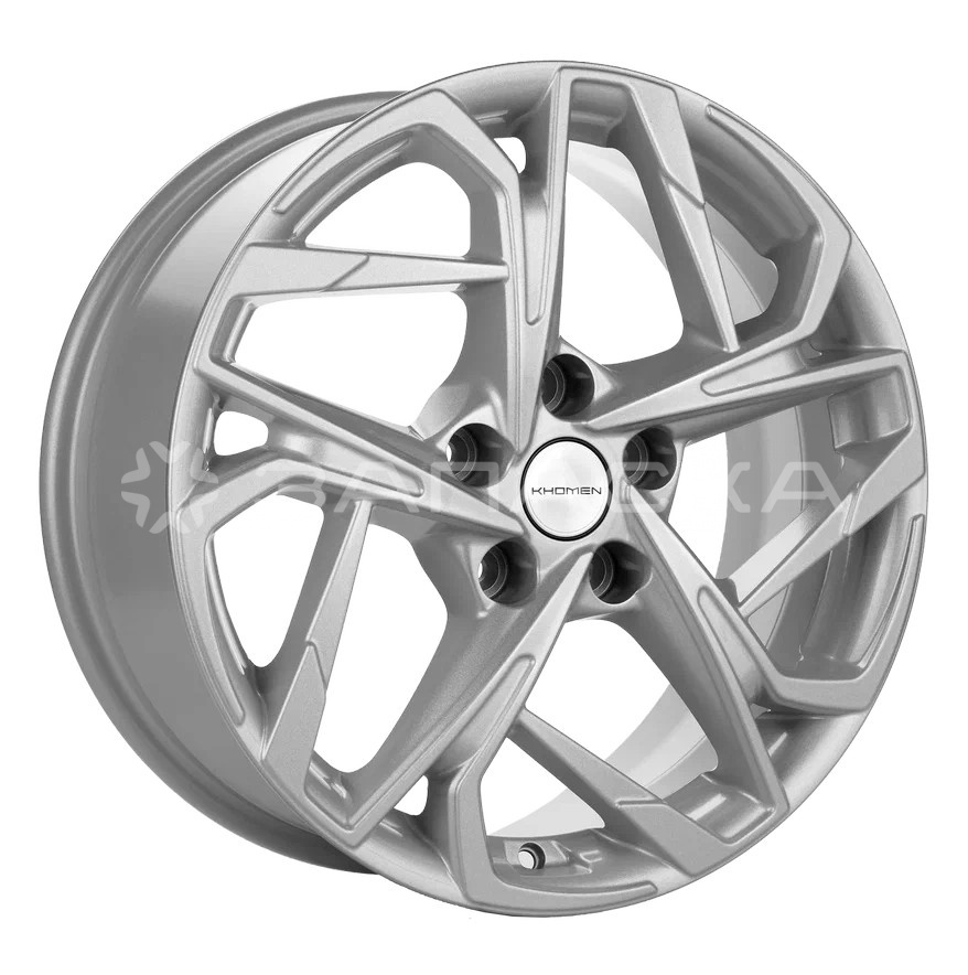 17 Khomen KHW1716 17 ZV Qashqai 7.0*17 5*114.3 ET40 D66.1 F-SILVER KHW1716