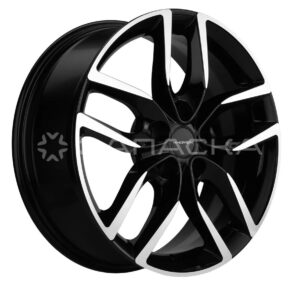 17 Khomen KHW1708 ZV Haval Jolion 6.5*17 5*114.3 ET37 D66.5 BLACK-FP KHW1708