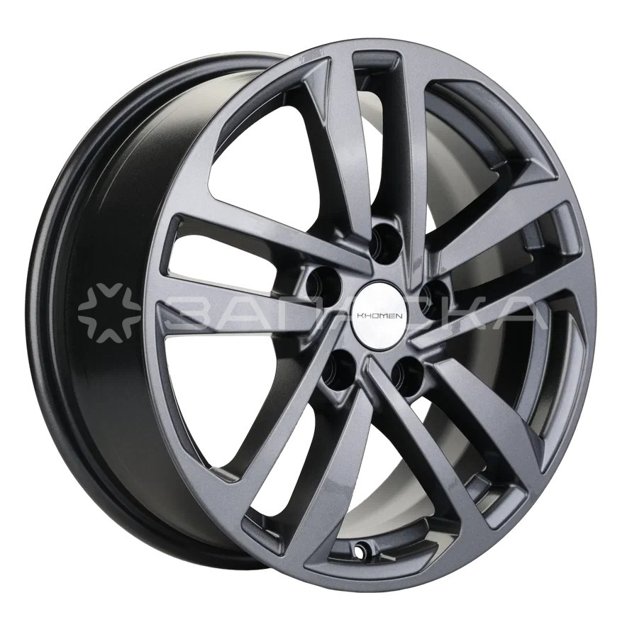 16 Khomen KHW1612 16 Seltos 6.5*16 5*114.3 ET43 D67.1 GRAY KHW1612