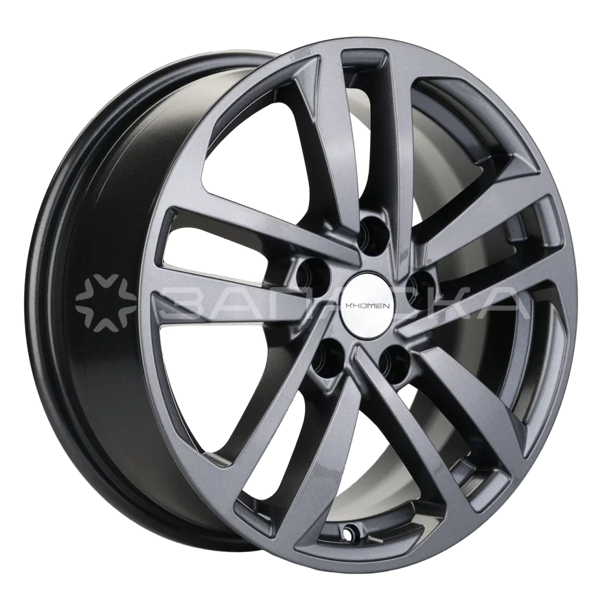 16 Khomen KHW1612 ZV 16 Mazda 3/ix35 6.5*16 5*114.3 ET45 D67.1 SILVER-FP KHW1612