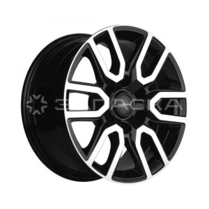 17 Khomen KHW1723 Toyota LC PRADO/Lexus GX 8.0*17 6*139.7 ET25 D106.1 BLACK-FP KHW1723