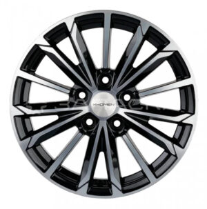 16 Khomen KHW1611 ZV Geely Coolray 6.5*16 5*114.3 ET45 D54.1 BLACK-FP KHW1611