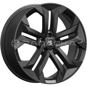 19 SKAD Premium Series КР015 Geely Tugella 7.5*19 5*108 ET46 D63.35 Fury black КР015