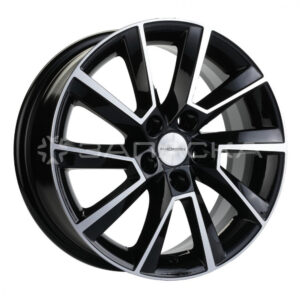 15 Khomen KHW1507 15 Polo 6.00*15 5*100 ET40 D57.1 BLACK-FP KHW1507
