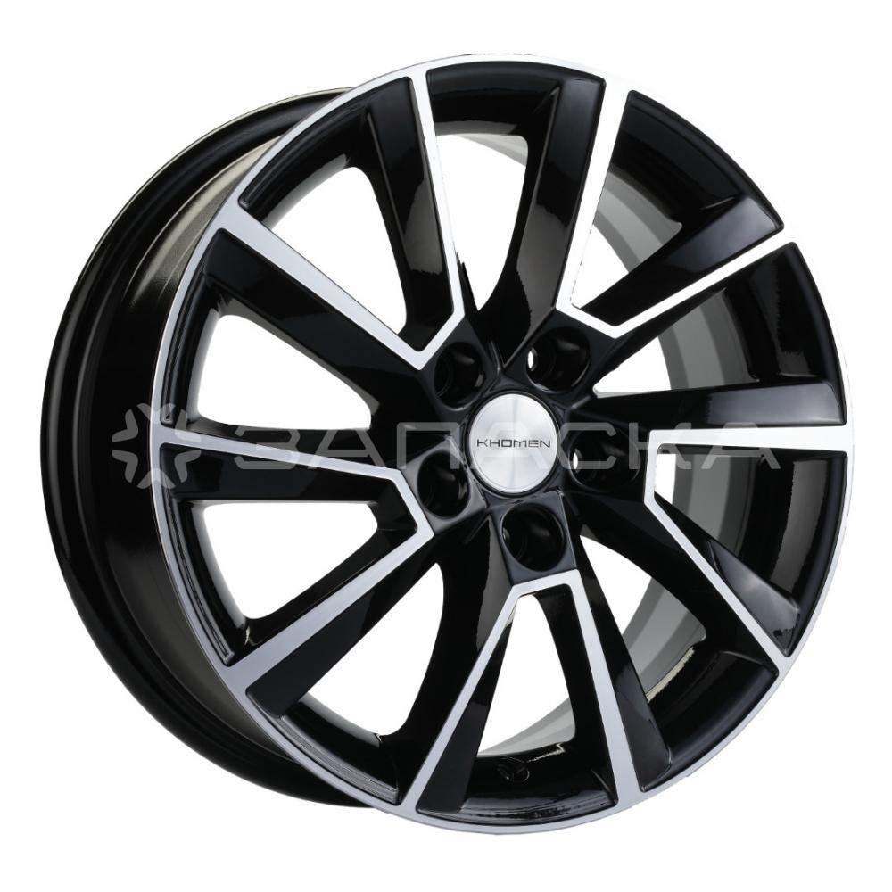 15 Khomen KHW1507 15 Polo 6.00*15 5*100 ET40 D57.1 BLACK-FP KHW1507