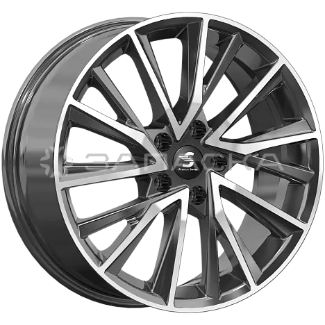 18 SKAD Premium Series КР010 EXEED TXL 7.5*18 5*108 ET36 D65.1 Diamond Black Gris КР010