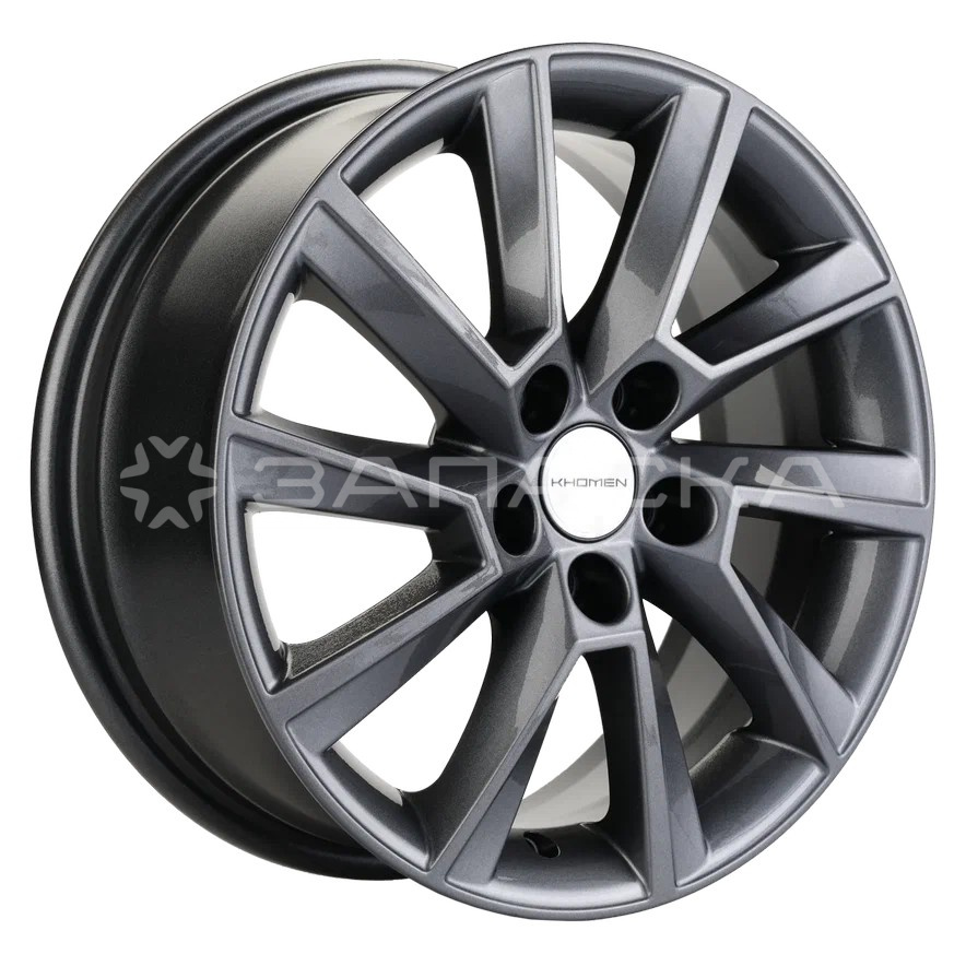15 Khomen KHW1507 15 Rapid/Fabia 6.00*15 5*100 ET38 D57.1 GRAY KHW1507