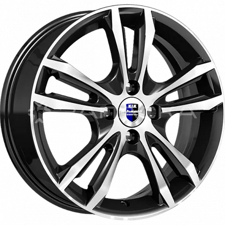 16 КиК Samara 6.0*16 4*114.3 ET40 D67.1 алмаз черный SK Samara