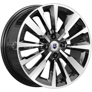 16 КиК Эрман 6.5*16 4*100 ET40 D67.1 алмаз черный Эрман