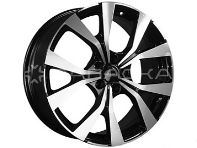 19 Khomen KHW1906 Changan CS85 Coupe 7.0*19 5*114.3 ET45 D60.1 BLACK-FP KHW1906