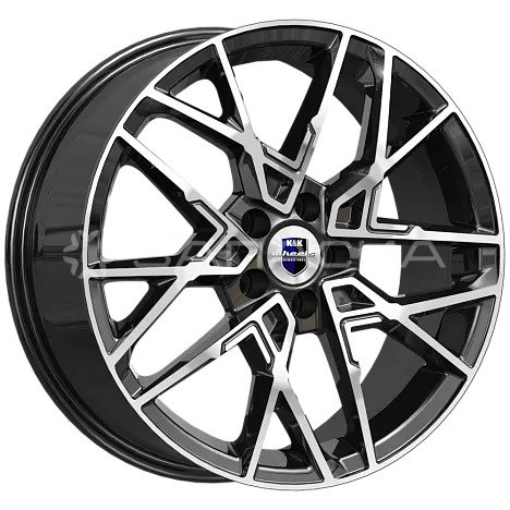 18 КиК Вудроф 7.0*18 5*110 ET40 D65.1 алмаз черный Вудроф