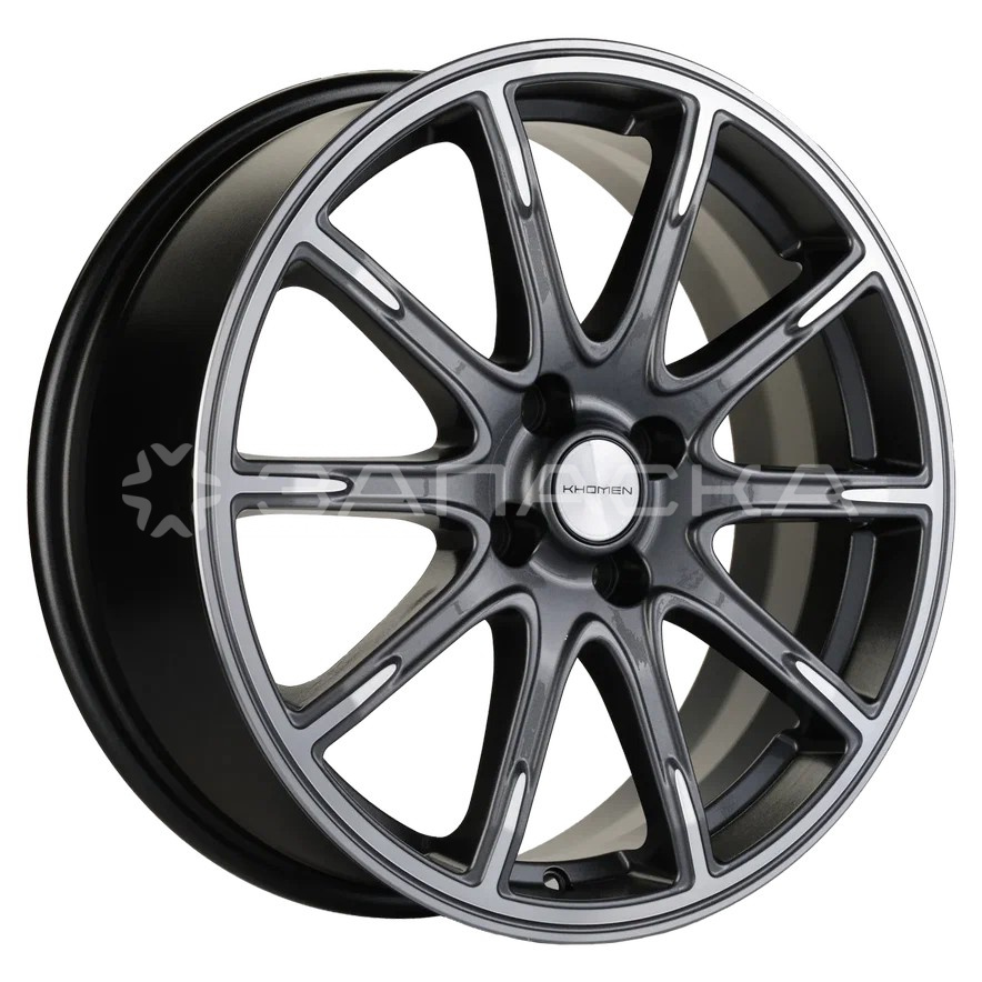 17 Khomen KHW1707 Lada X-Ray 6.5*17 4*100 ET41 D60.1 GRAY-FP KHW1707