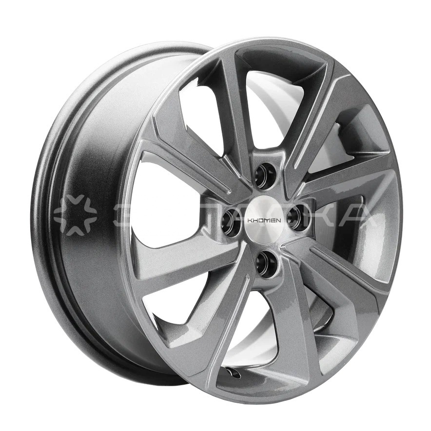 15 Khomen KHW1501 ZV Lada Granta 6.0*15 4*98 ET36 D58.6 GRAY KHW1501
