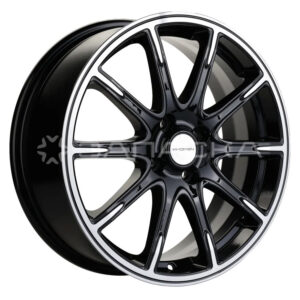 17 Khomen KHW1707 Lada Granta 6.5*17 4*98 ET38 D58.6 BLACK-FP KHW1707