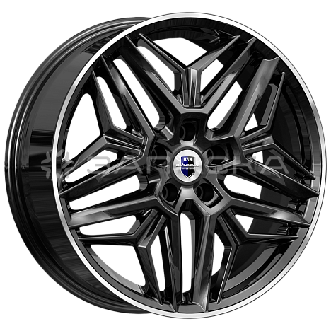 19 КиК Колумб 7.0*19 5*108 ET47 D60.1 алмаз черный Колумб