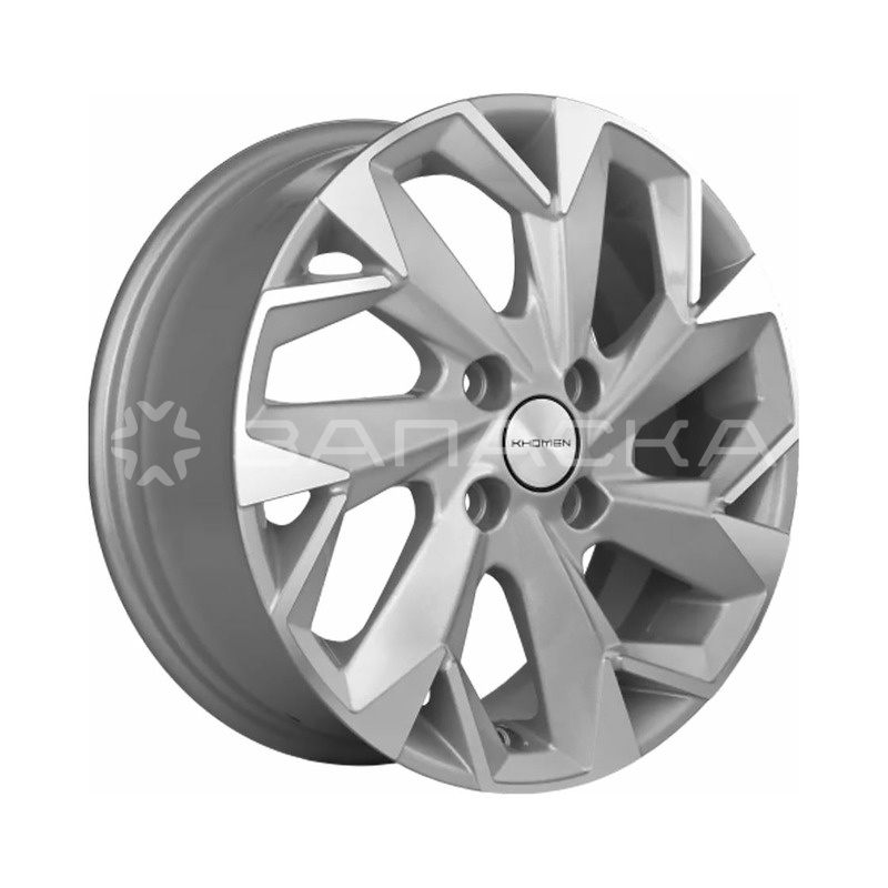 14 Khomen KHW1402 ZV Corolla/X-RAY/Logan 5.5*14 4*100 ET43 D60.1 F-SILVER-FP KHW1402