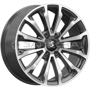 20 SKAD Premium Series КР006 TANK 500 8.5*20 6*139.7 ET33 D100.1 Diamond Black Gris КР006