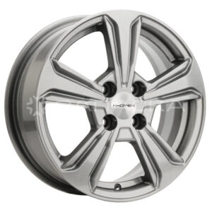 15 Khomen KHW1502 ZV Solano 6.0*15 4*100 ET45 D54.1 G-SILVER KHW1502