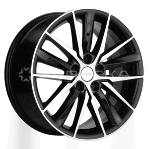 18 Khomen KHW1807 Camry NEW 8.0*18 5*114.3 ET50 D60.1 BLACK-FP KHW1807