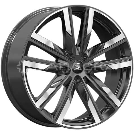 20 SKAD Premium Series КР014 EXEED VX 8.0*20 5*108 ET36 D65.1 Diamond Black Gris КР014