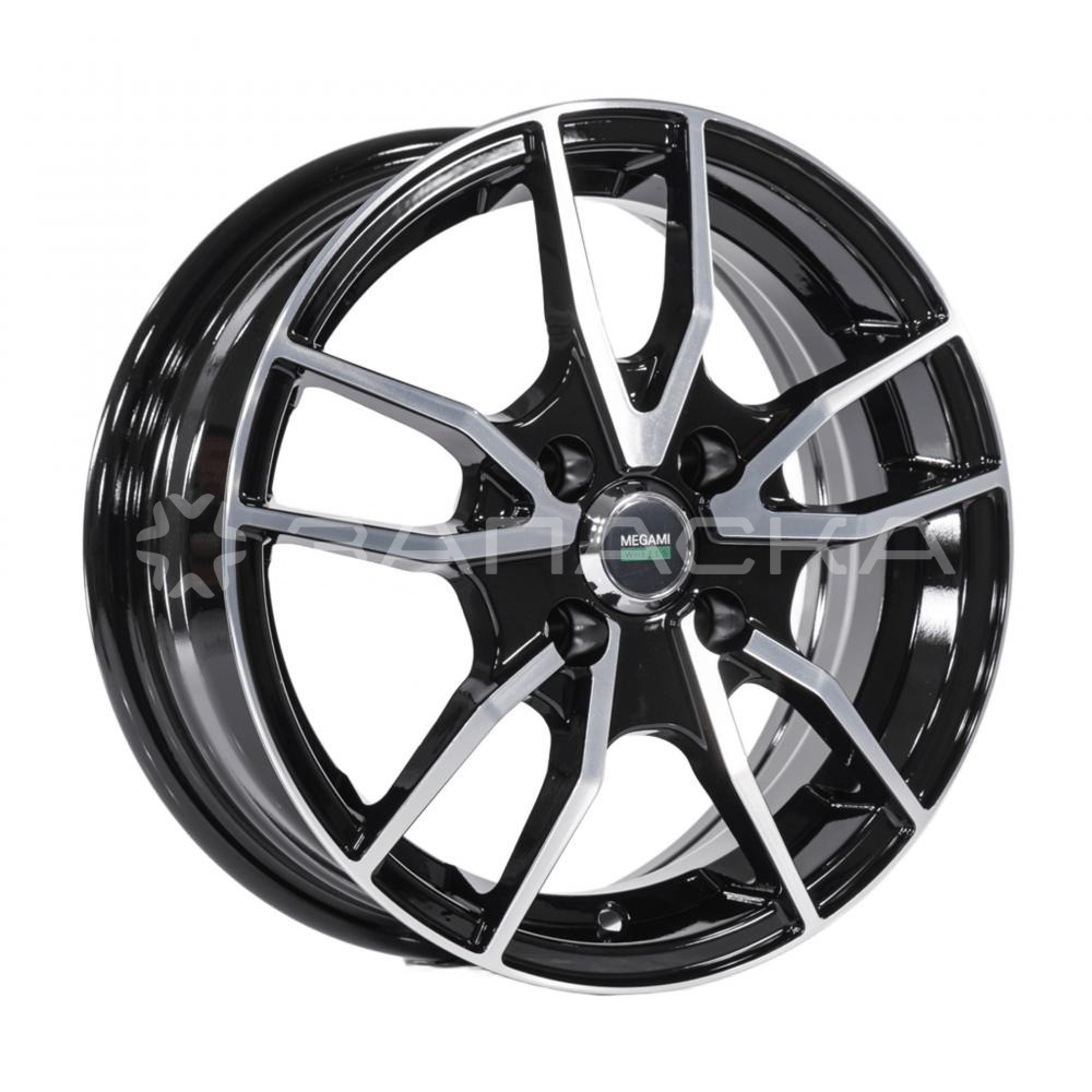 14 Megami MGM-20FF 5,5*14 4*100 ET43 D60,1 BKF MGM-20FF