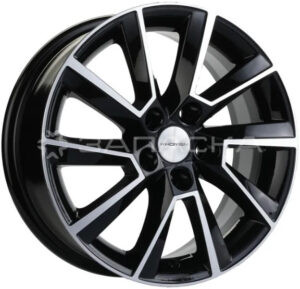 16 Khomen KHW1604 ZV Kamiq/Rapid/Scala 6.0*16 5*100 ET38 D57.1 BLACK-FP KHW1604