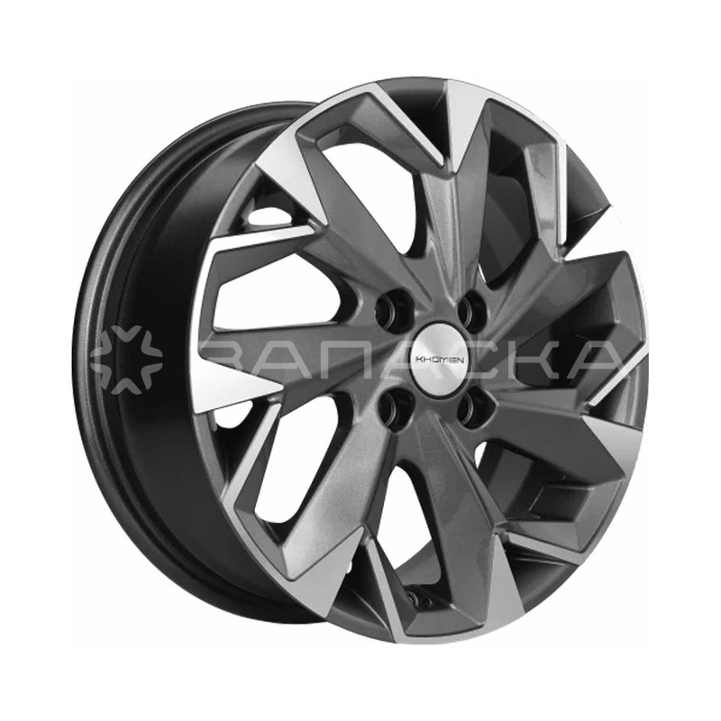 14 Khomen KHW1402 ZV Solaris/Rio 5.5*14 4*100 ET43 D67.1 GRAY-FP KHW1402