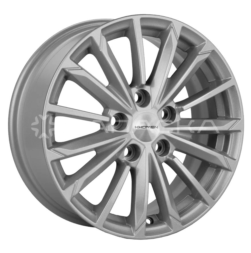 16 Khomen KHW1611 ZV Mazda 3/ix35 6.5*16 5*114.3 ET45 D67.1 F-SILVER KHW1611