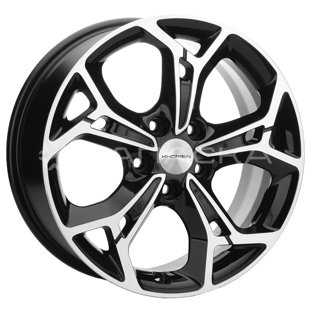 17 Khomen KHW1702 17 HAVAL JOLION 7.0*17 5*114.3 ET37 В66.5 BLACK-FP KHW1702