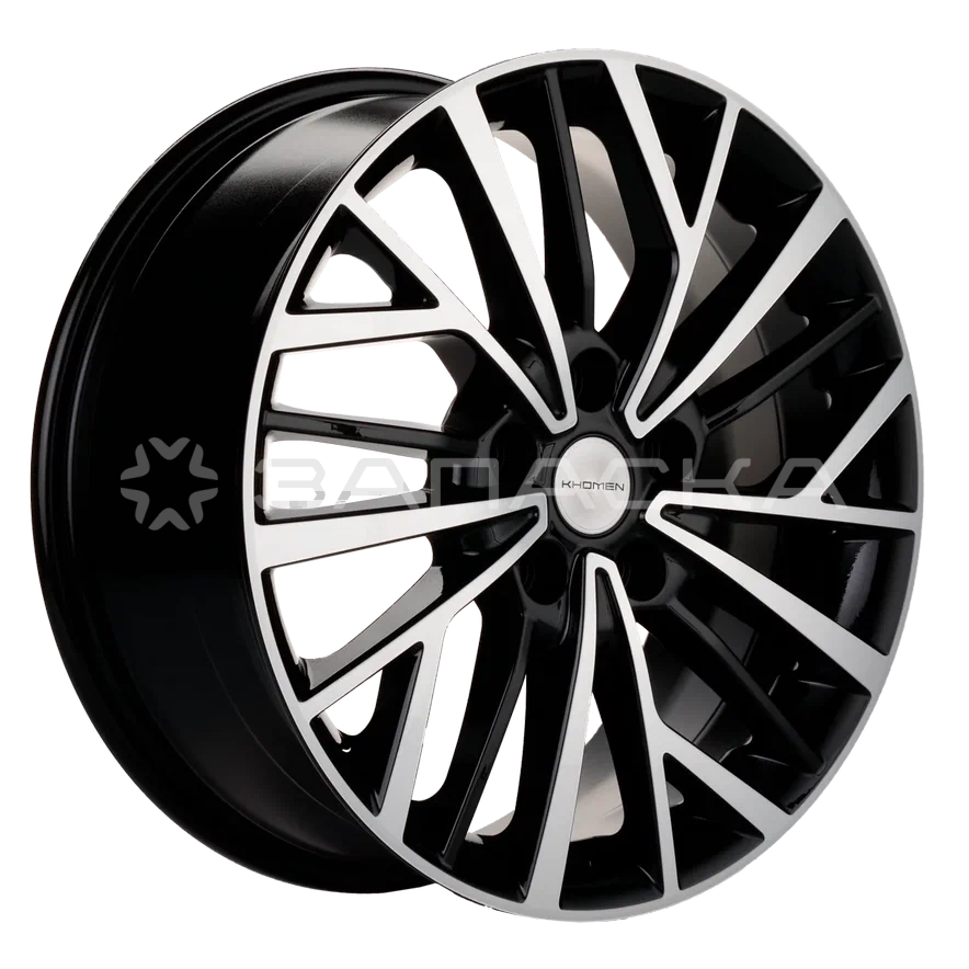 17 Khomen KHW1717 17 ZV RAV4 7.0*17 5*114.3 ET39 D60.1 GRAY-FP KHW1717