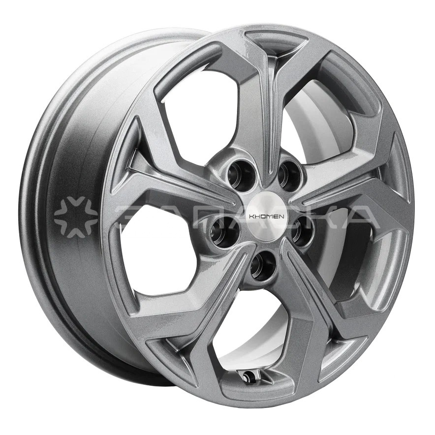 16 Khomen KHW1606 Ceed/Elantra 6.5*16 5*114.3 ET50 D67.1 GRAY KHW1606
