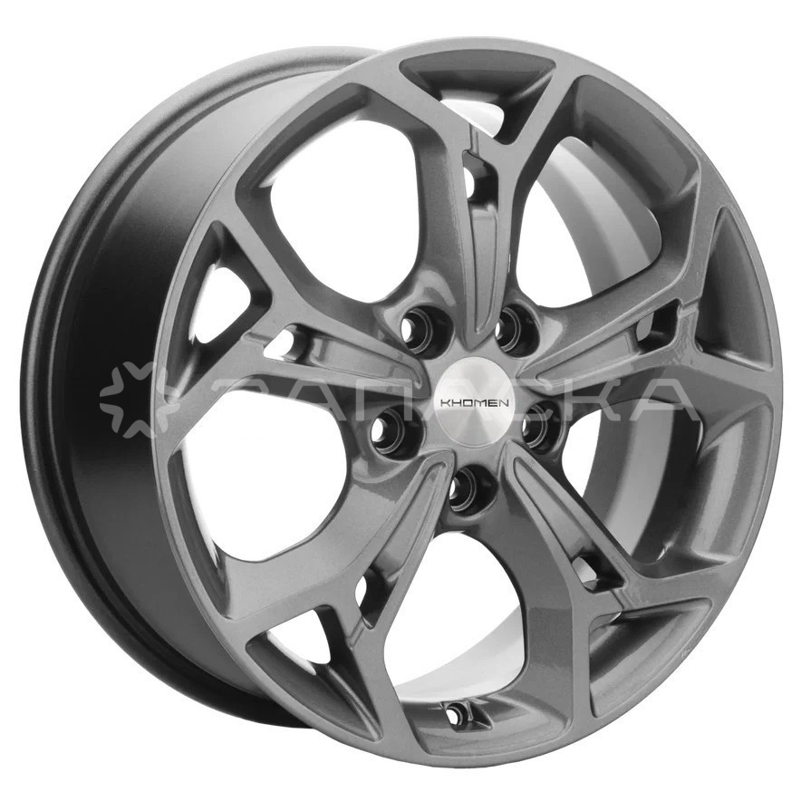 17 Khomen KHW1702 Sportage 7.0*17 5*114.3 ET48.5 D67.1 BLACK-FP KHW1702