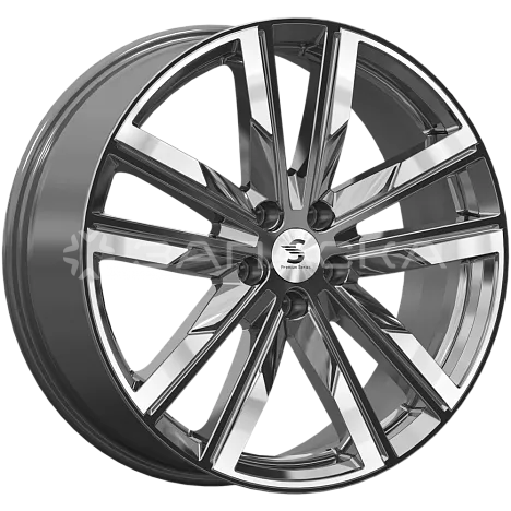 20 SKAD Premium Series КР014 Geely Tugella 8.0*20 5*108 ET46 D63.35 Diamond gloss graphite КР014