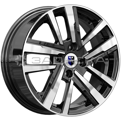 15 КиК Хант 6.0*15 4*98 ET35 D58.5 алмаз черный Хант