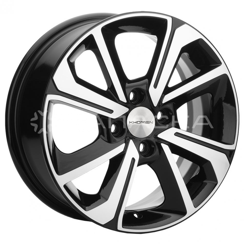 15 Khomen KHW1501 Rio I 6.0*15 4*100 ET48 D54.1 BLACK-FP KHW1501