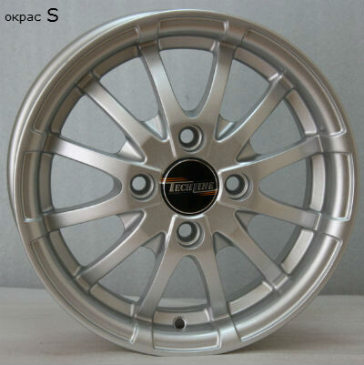 Диски 420 Tech Line 420 5,5x14 4*100 Et:35 Dia:67,1 Silver