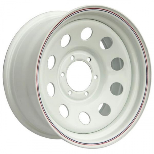 Диски White Off-Road-Wheels White 6x15 5*139,7 Et:0 Dia:110,1 белый
