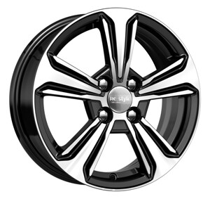 Диски КС 777 K&K КС 777 6x15 4*100 Et:46 Dia:54,1 алмаз черный