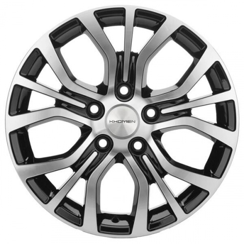 Диски 1608 Khomen 1608 6,5x16 5*114,3 Et:38 Dia:67,1 BLACK-FP