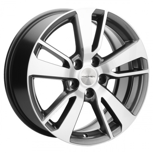 Диски 1704 Khomen 1704 7x17 5*108 Et:50 Dia:63,35 Black
