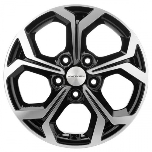 Диски 1606 Khomen 1606 6,5x16 5*108 Et:50 Dia:63,3 BLACK-FP