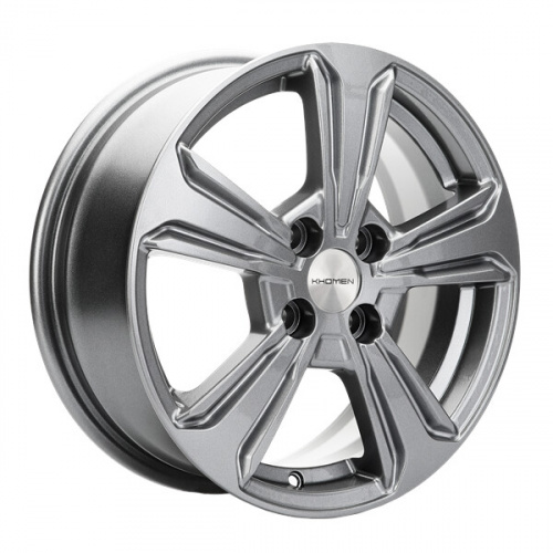 Диски 1502 Khomen 1502 6x15 4*100 Et:50 Dia:60,1 Gray