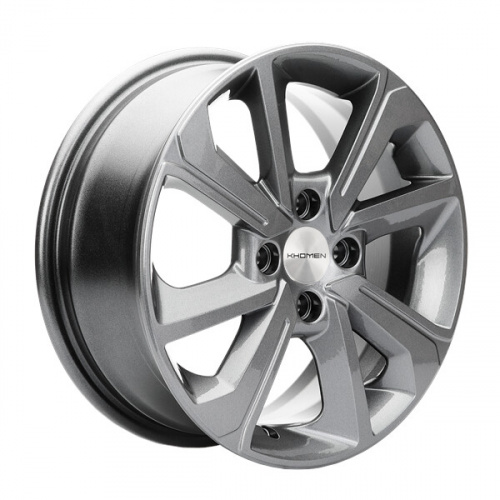 Диски 1501 Khomen 1501 6x15 4*100 Et:46 Dia:54,1 Gray