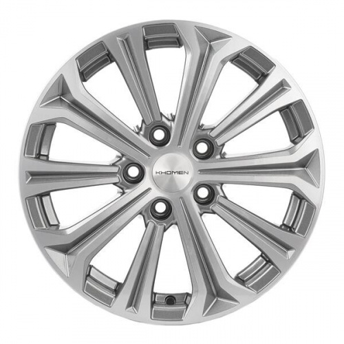 Диски 1610 Khomen 1610 6,5x16 5*114,3 Et:41 Dia:67,1 Gray-FP