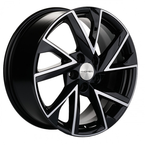 Диски 1714 Khomen 1714 7x17 5*112 Et:40 Dia:57,1 Black-FP