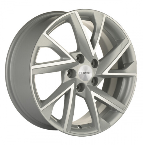 Диски 1714 Khomen 1714 7x17 5*112 Et:40 Dia:57,1 F-Silver-FP