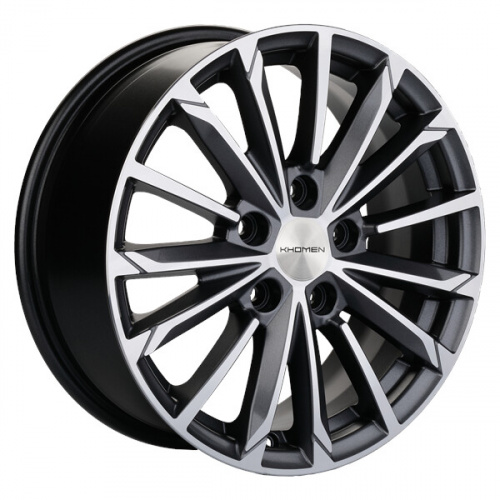 Диски 1611 Khomen 1611 6,5x16 5*114,3 Et:50 Dia:66,1 GRAY-FP